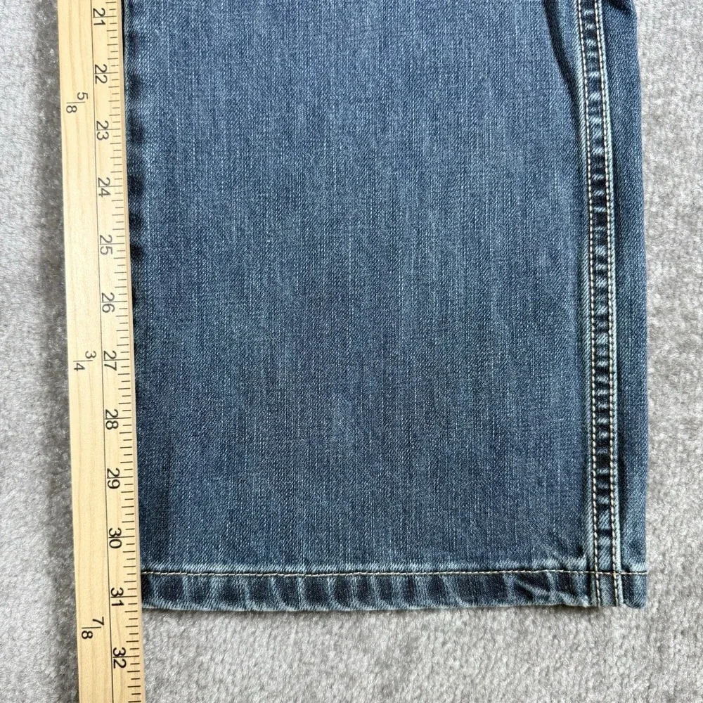 Wrangler Retro Jeans Men's 38x32 Blue‎ Denim Boot Cut Western Cowboy